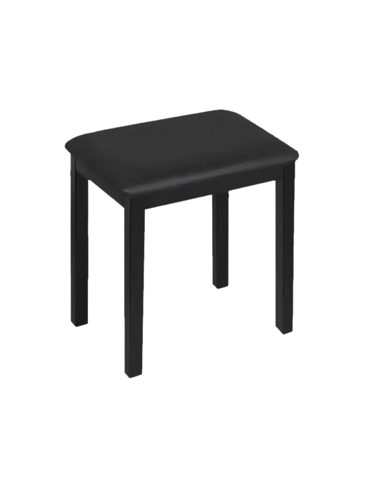 琴凳 - 科技皮琴凳 黑色_白色