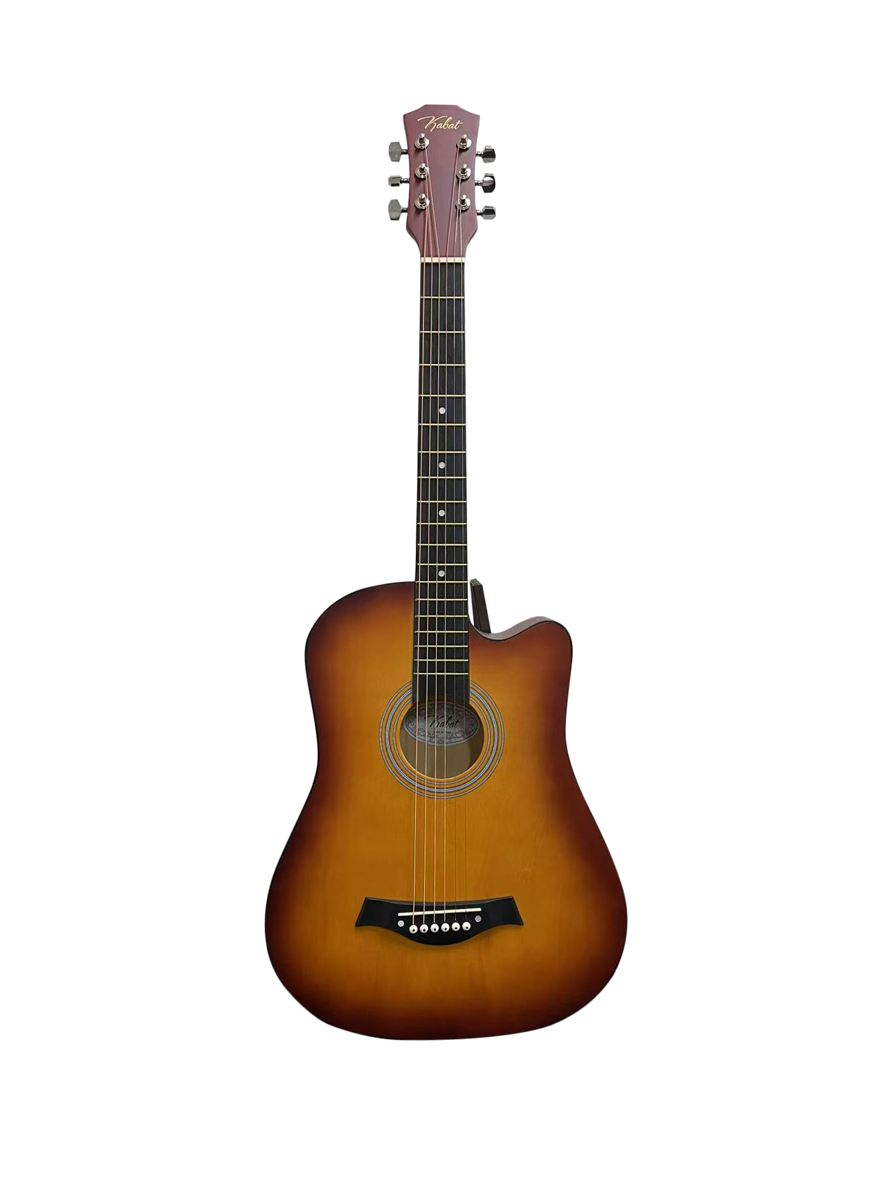AUCN Guitar - 38-inch Standard Acoustic Guitar Sunburst