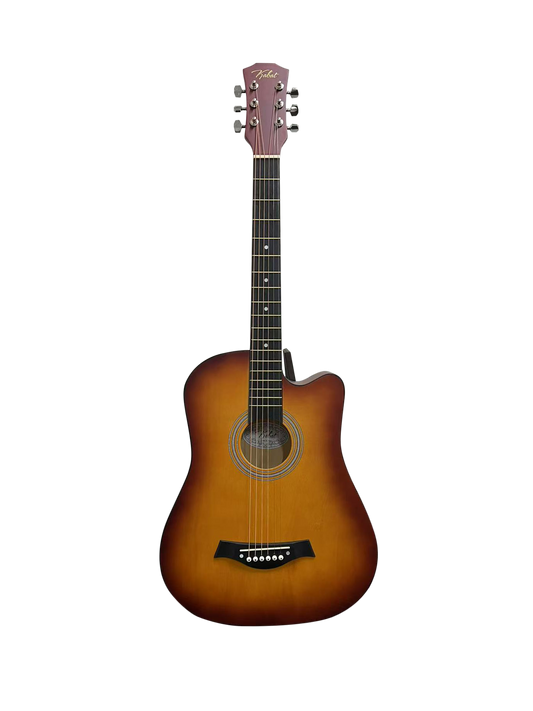 AUCN Guitar - 38-inch Standard Acoustic Guitar Sunburst