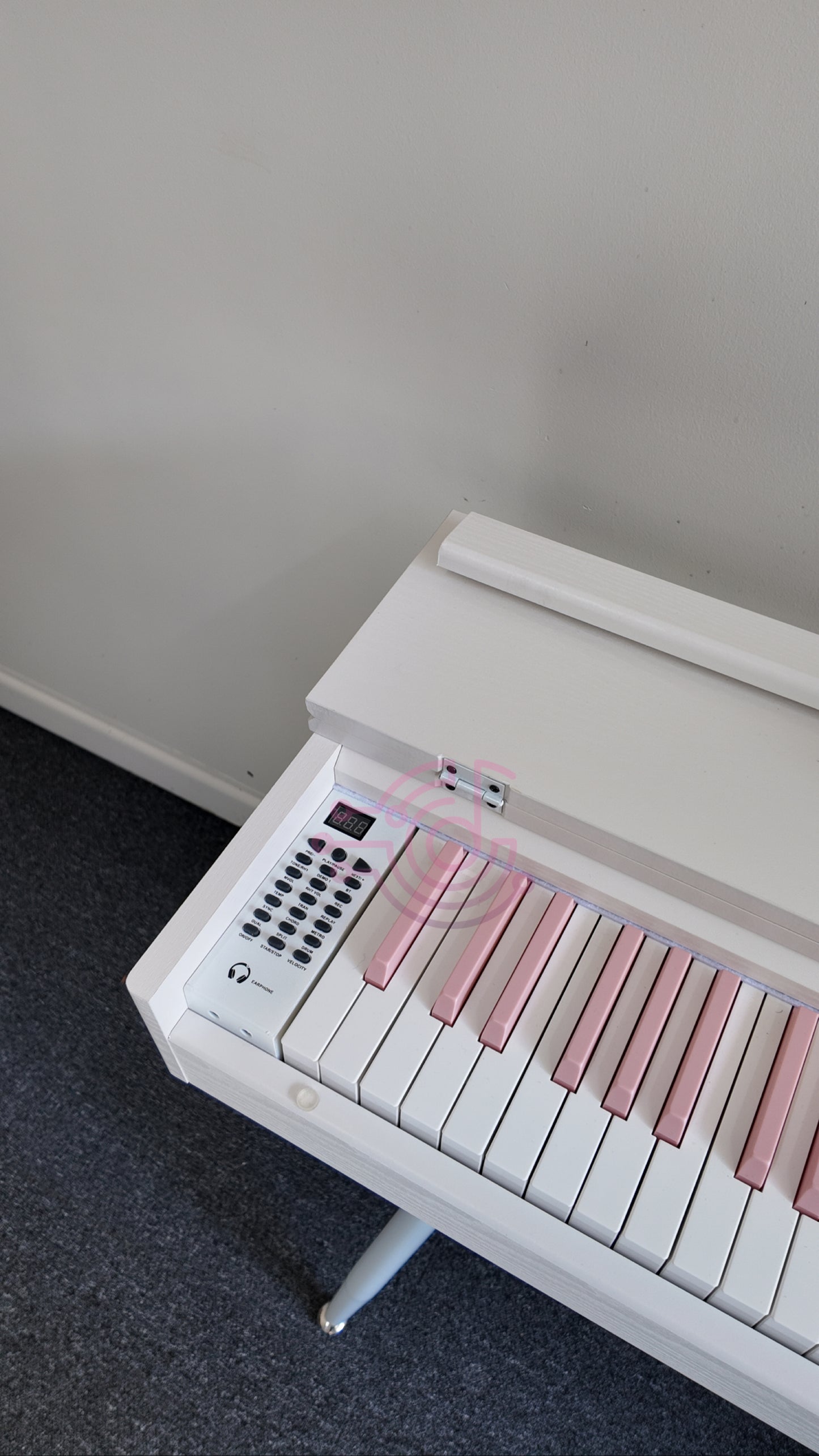 AUCN Piano - 815 Fully Weighted Hammer Action Keys