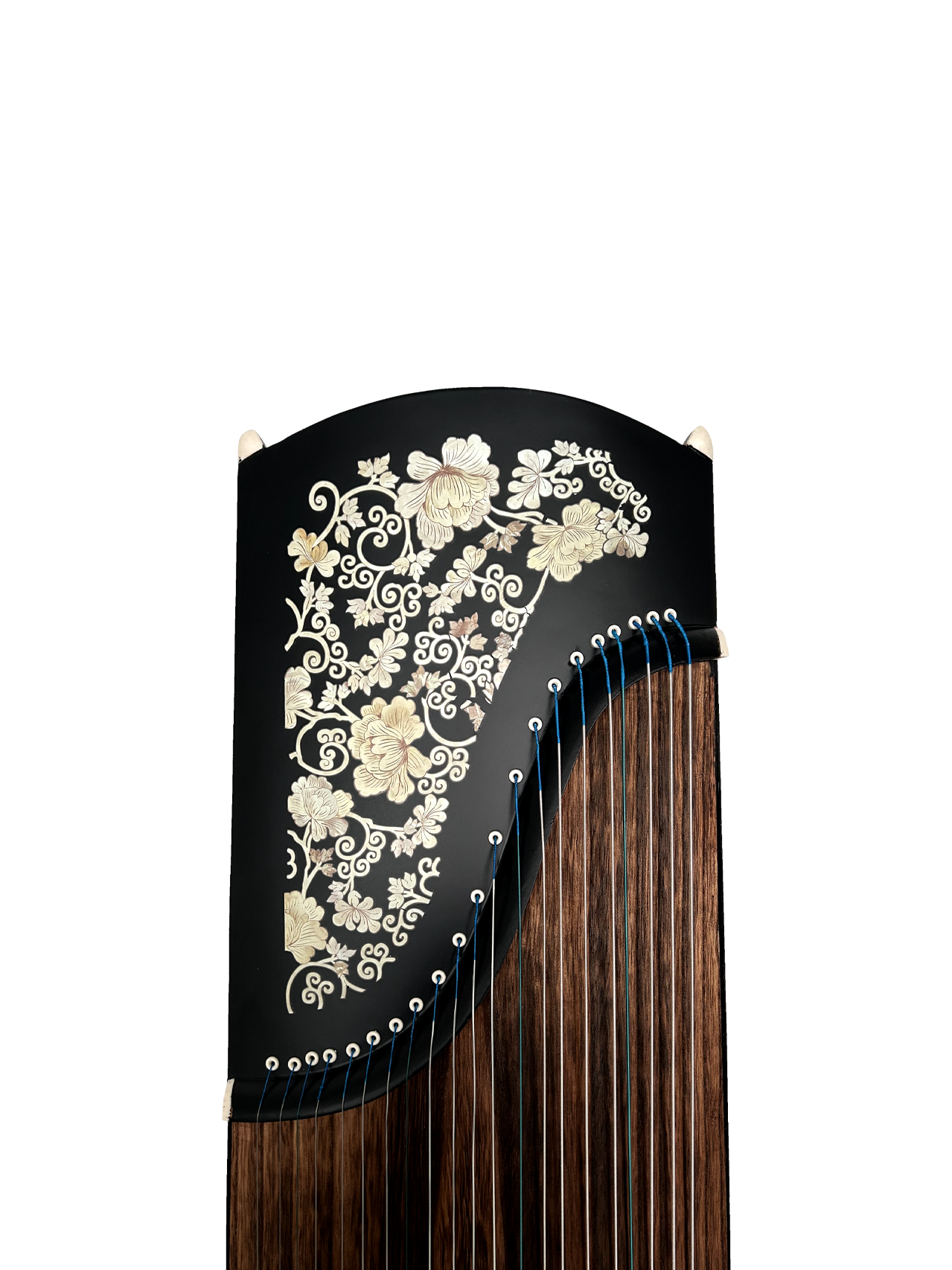 Yayun Guzheng - Black Petals in the Wind Rosewood Guzheng