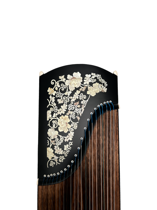Yayun Guzheng - Black Petals in the Wind Rosewood Guzheng